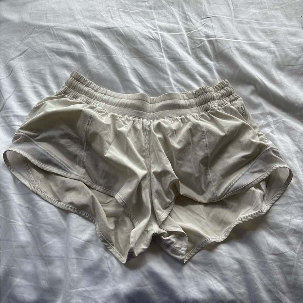 lululemon athletica Cream Women Shorts